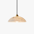 Marble and Copper Pendant Light for Dining Room